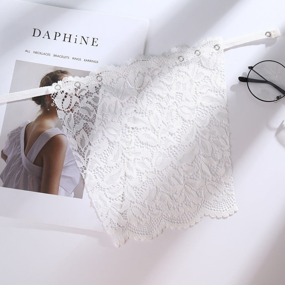 【3 Pcs】Lace Set with Anti-Exposure Design