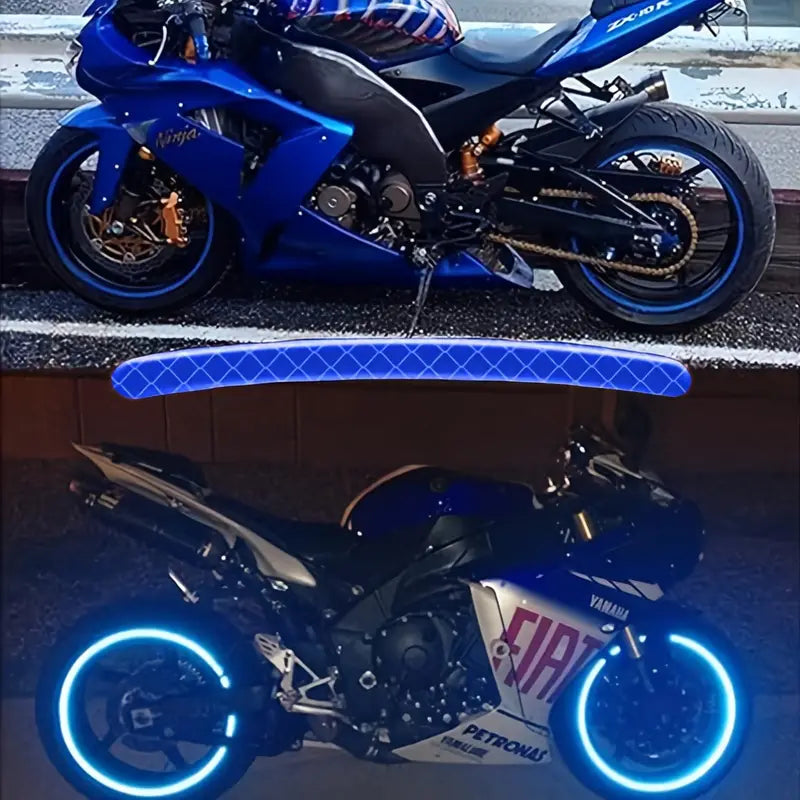 3D Neon Strips Premium Stickers For Car And Bike, For All Type Of Vehicles