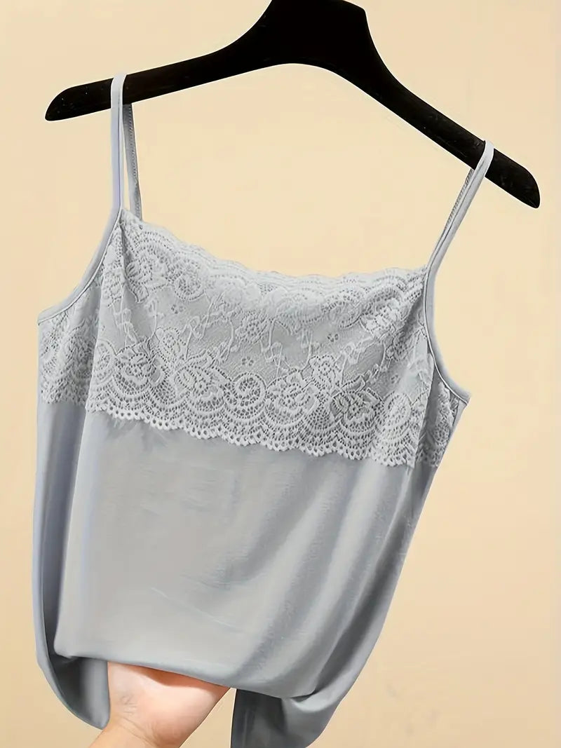 Women's Elegant Lace Camisole Tank Top