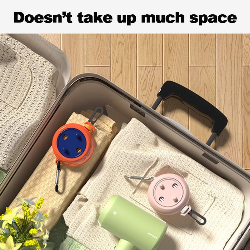 Portable Retractable Clothesline Travel Camping Home Use