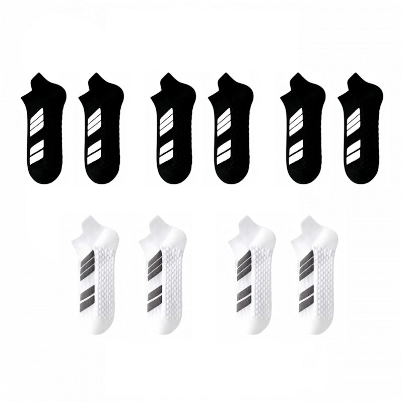Men’s Breathable Sweat-Wicking Running Socks