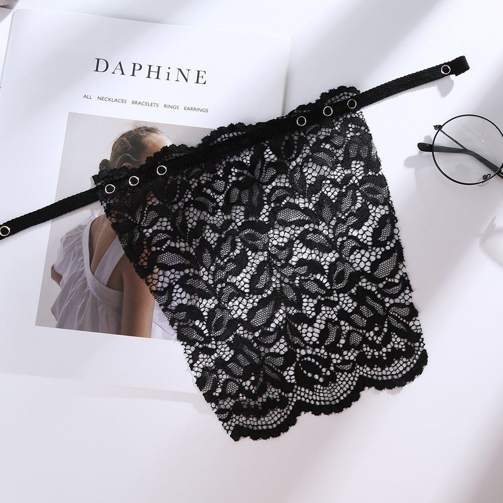 【3 Pcs】Lace Set with Anti-Exposure Design