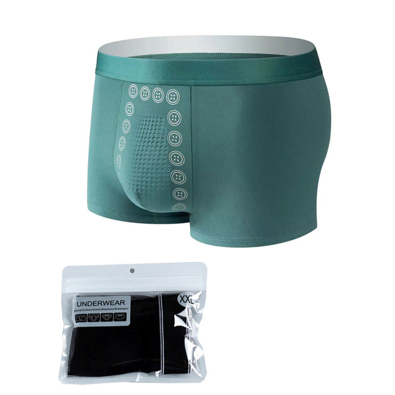 Milk Silk Comfortable Breathable Vitality Mid-waist Boxer Briefs