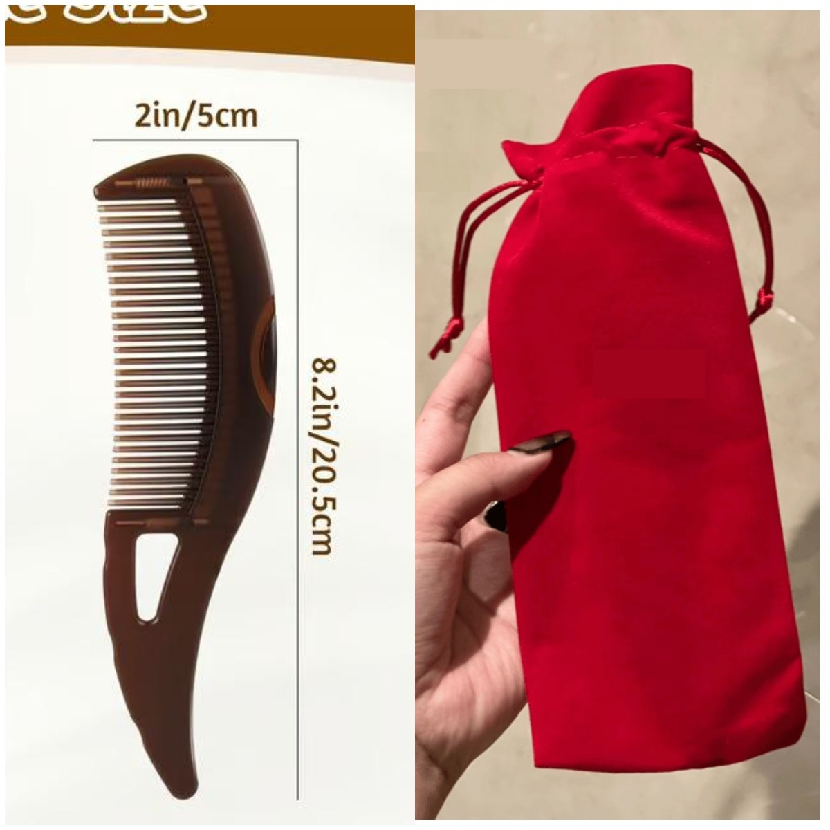 Wash-Free Hair & Dandruff-Free Massage Comb