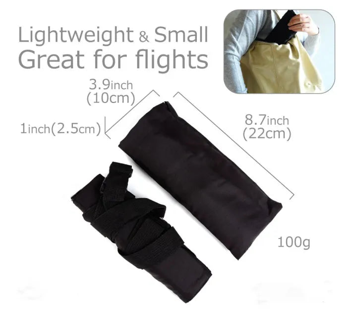 Airplane Foot Hammock Adjustable Travel Harness
