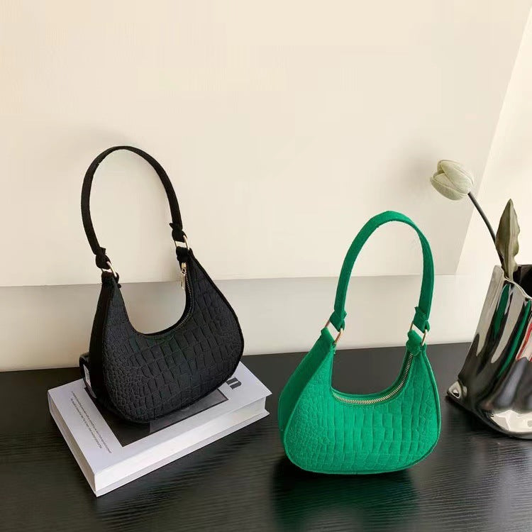 Fashion Alligator Pattern Shoulder Bags