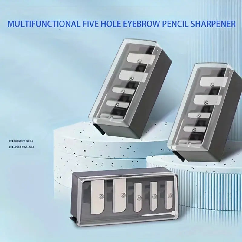 Five Holes Makeup Pen Sharpener Pencil Sharpener