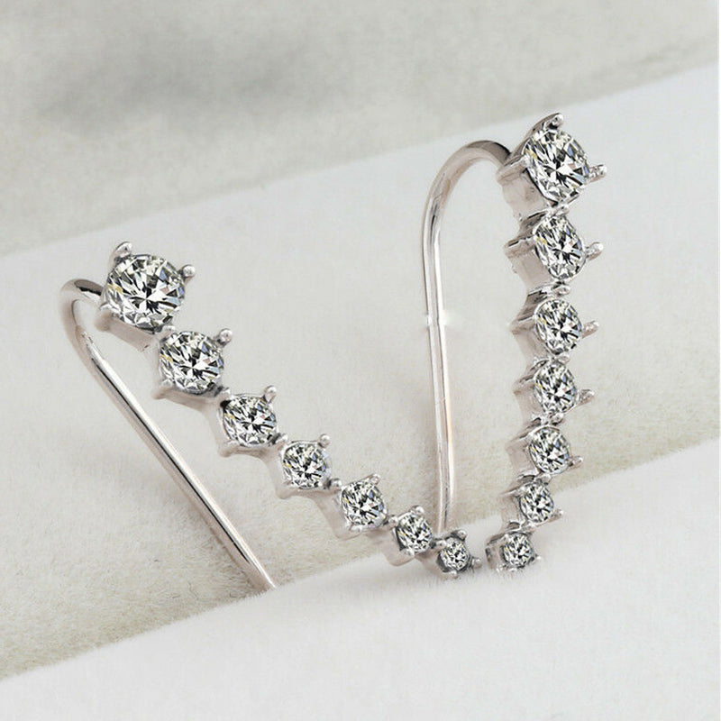 Rhinestone Long Earrings Big Dipper Constellation Jewelry