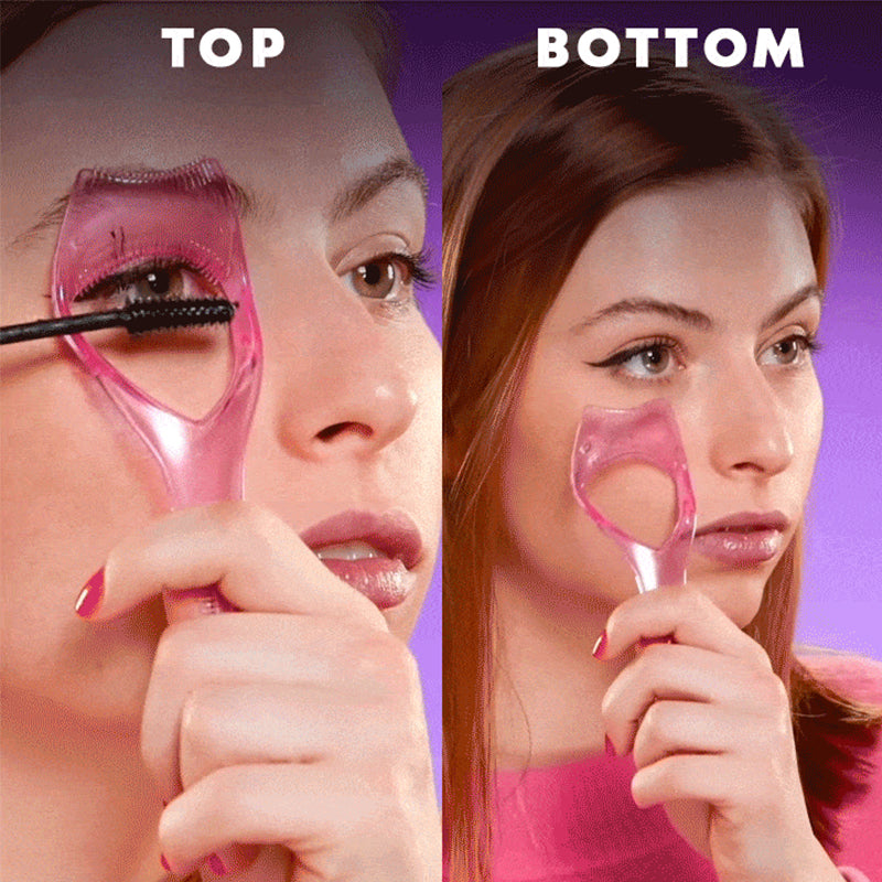 3-in-1 Mascara Eyeliner Guide Eye Shield Makeup Tool