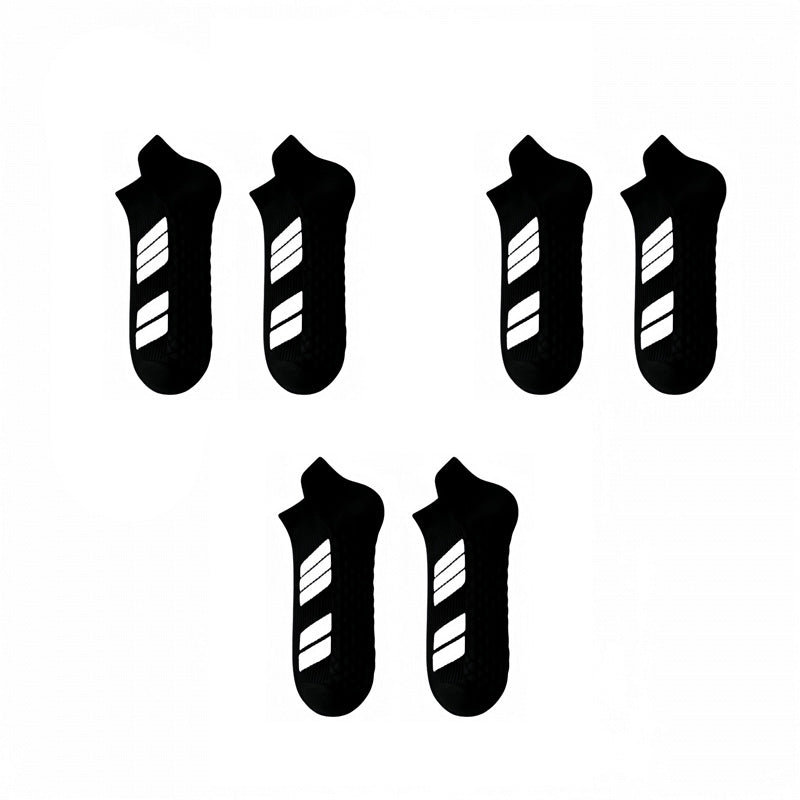 Men’s Breathable Sweat-Wicking Running Socks