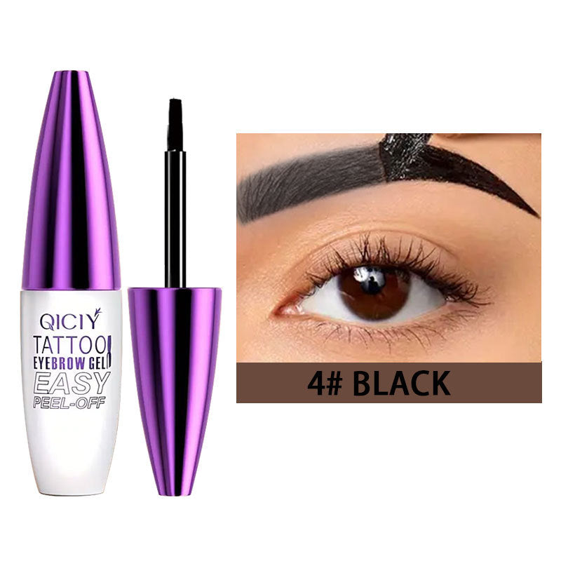 Peel-Off Eyebrow Gel, Waterproof and Long-Lasting