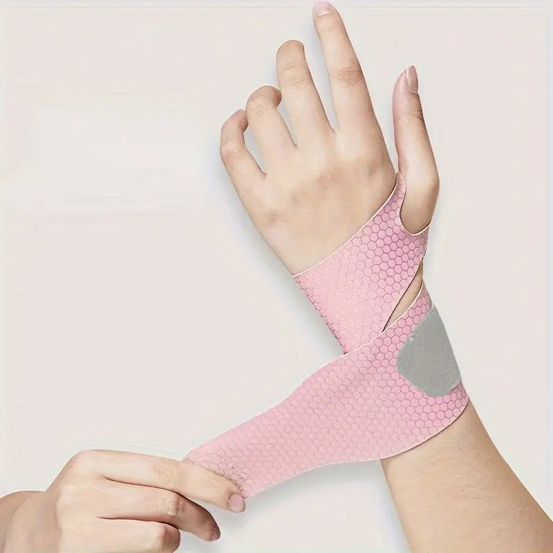 Ultra Thin Adjustable Wrist Brace - Breathable Lightweight Sport & Office Use