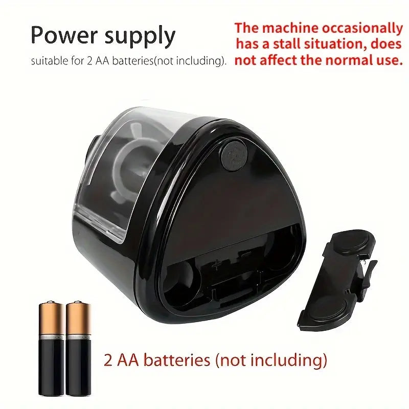 Sleek Electric Pencil Sharpener - Fast & Efficient Lead Sharpening