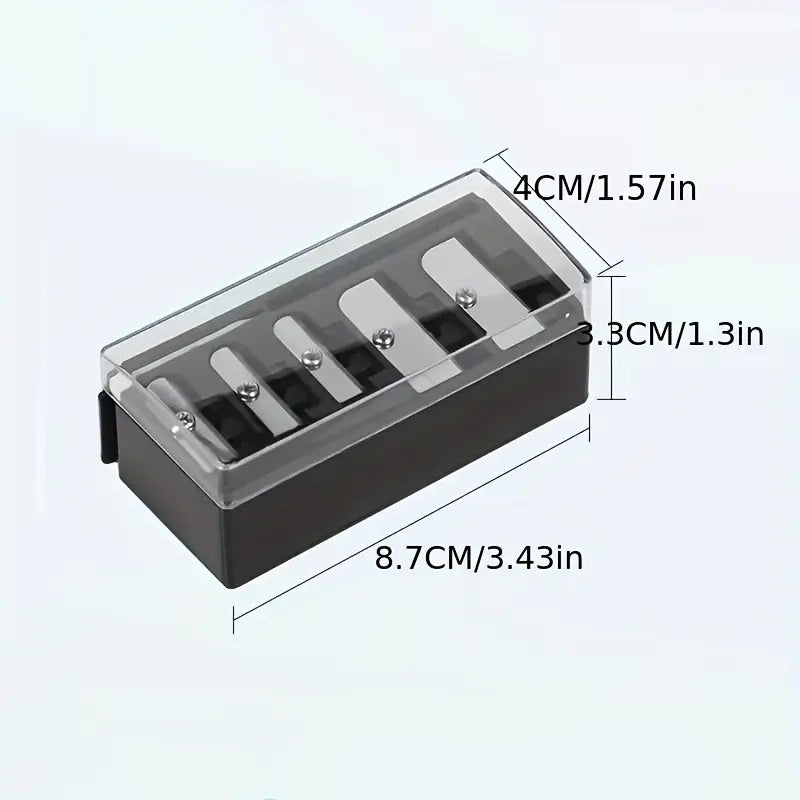 Five Holes Makeup Pen Sharpener Pencil Sharpener