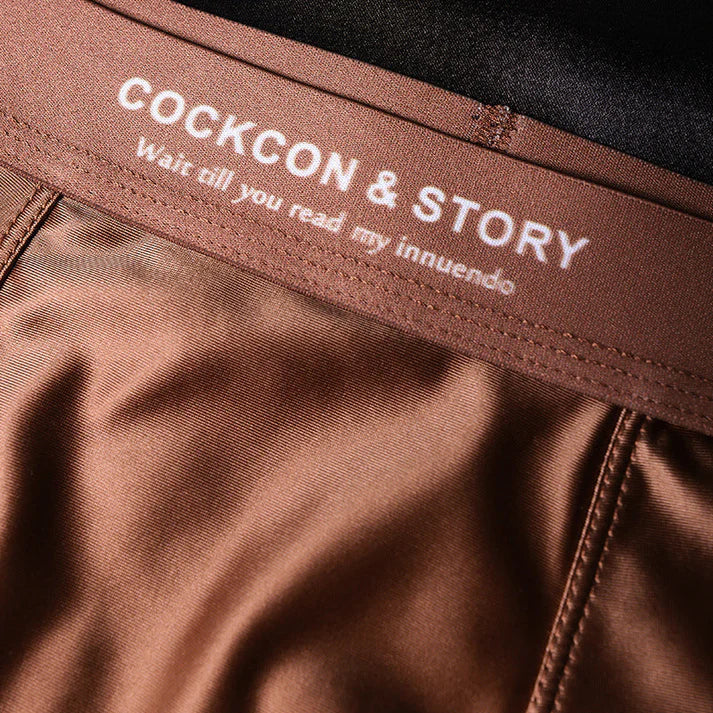 Men's Satin Ice Silk Briefs