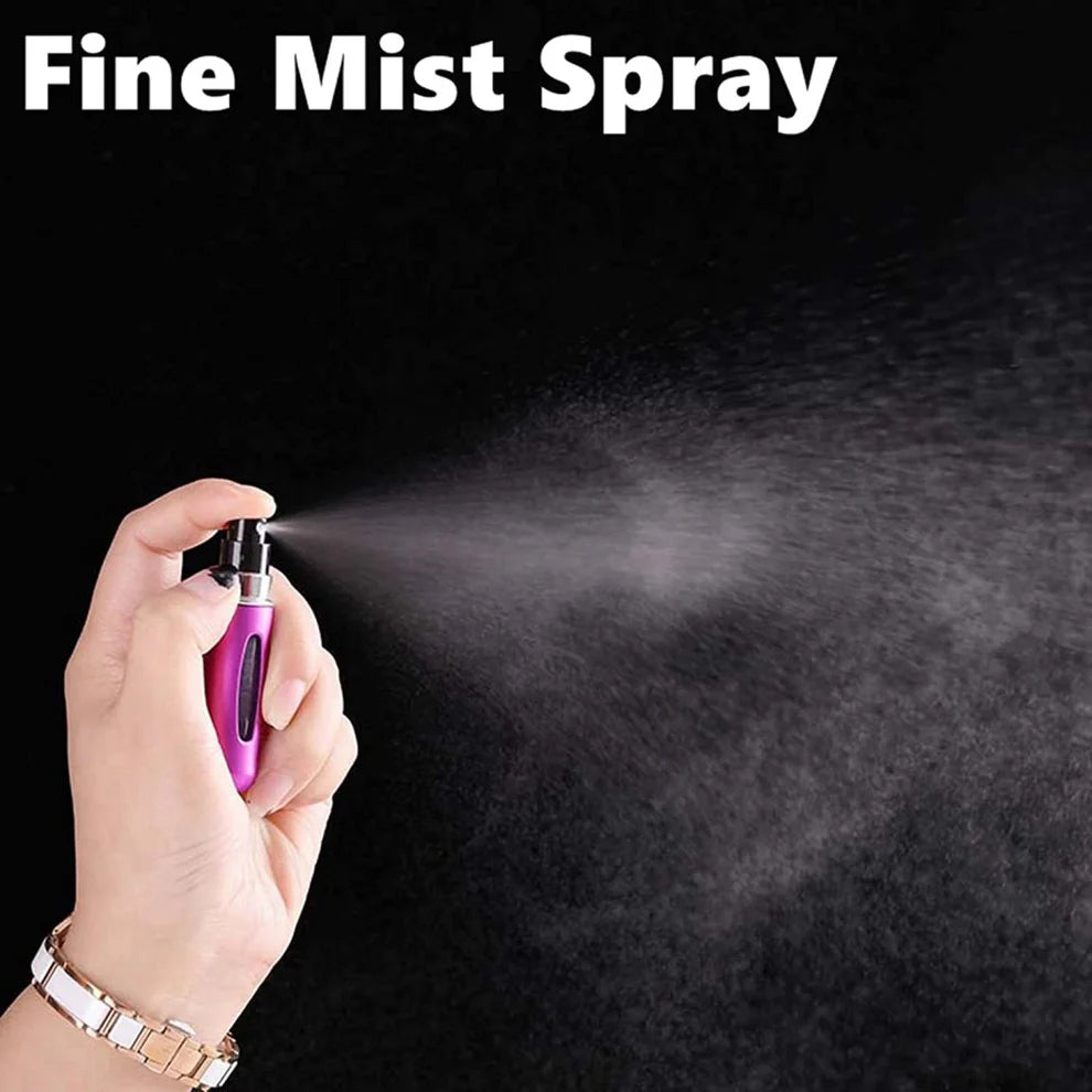 5ml perfume bottle, portable spray bottle, press the bottom to fill the perfume