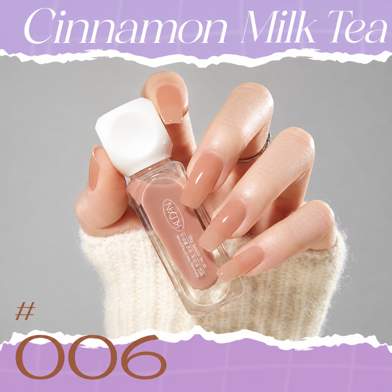 10ml Peel-Off Scented Nail Polish – Quick-Dry, No UV Lamp Required, Multi-Color