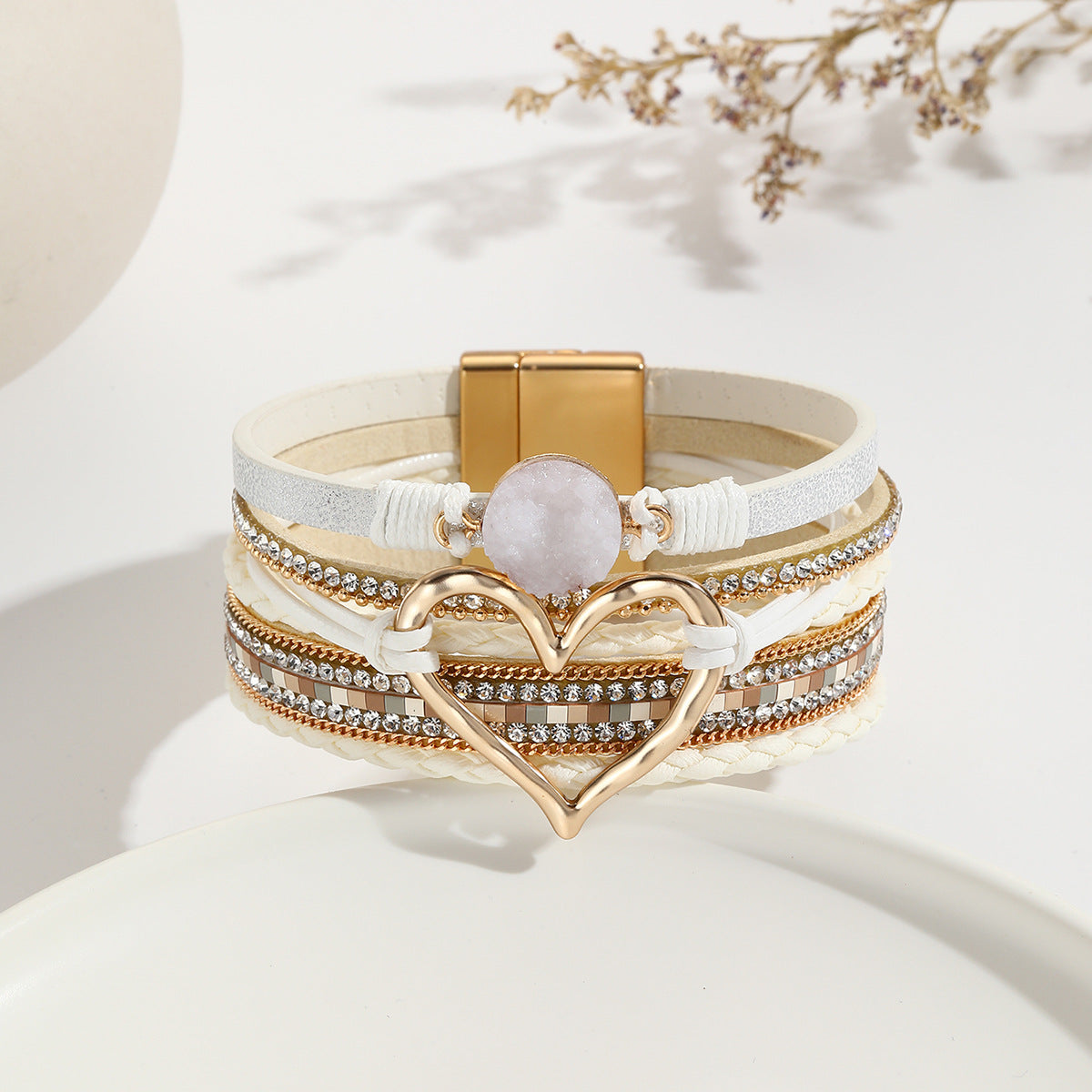 Bohemian Multi-layer Leather Bracelet Hand-woven Bracelet