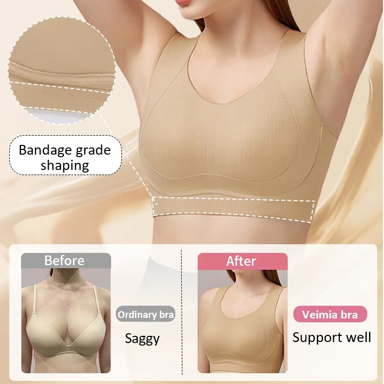 Comfortable Wireless Cami Bra No Buckles