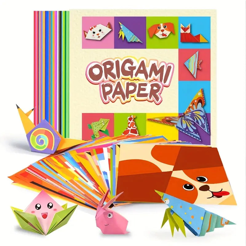 54pcs Creative Origami Kit Color Origami Puzzles