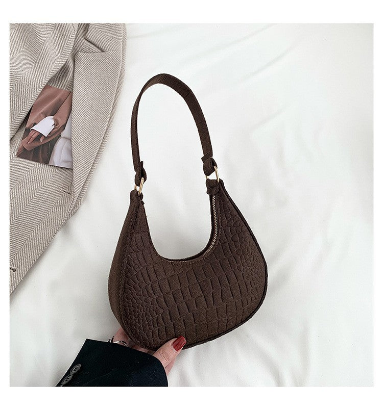 Fashion Alligator Pattern Shoulder Bags