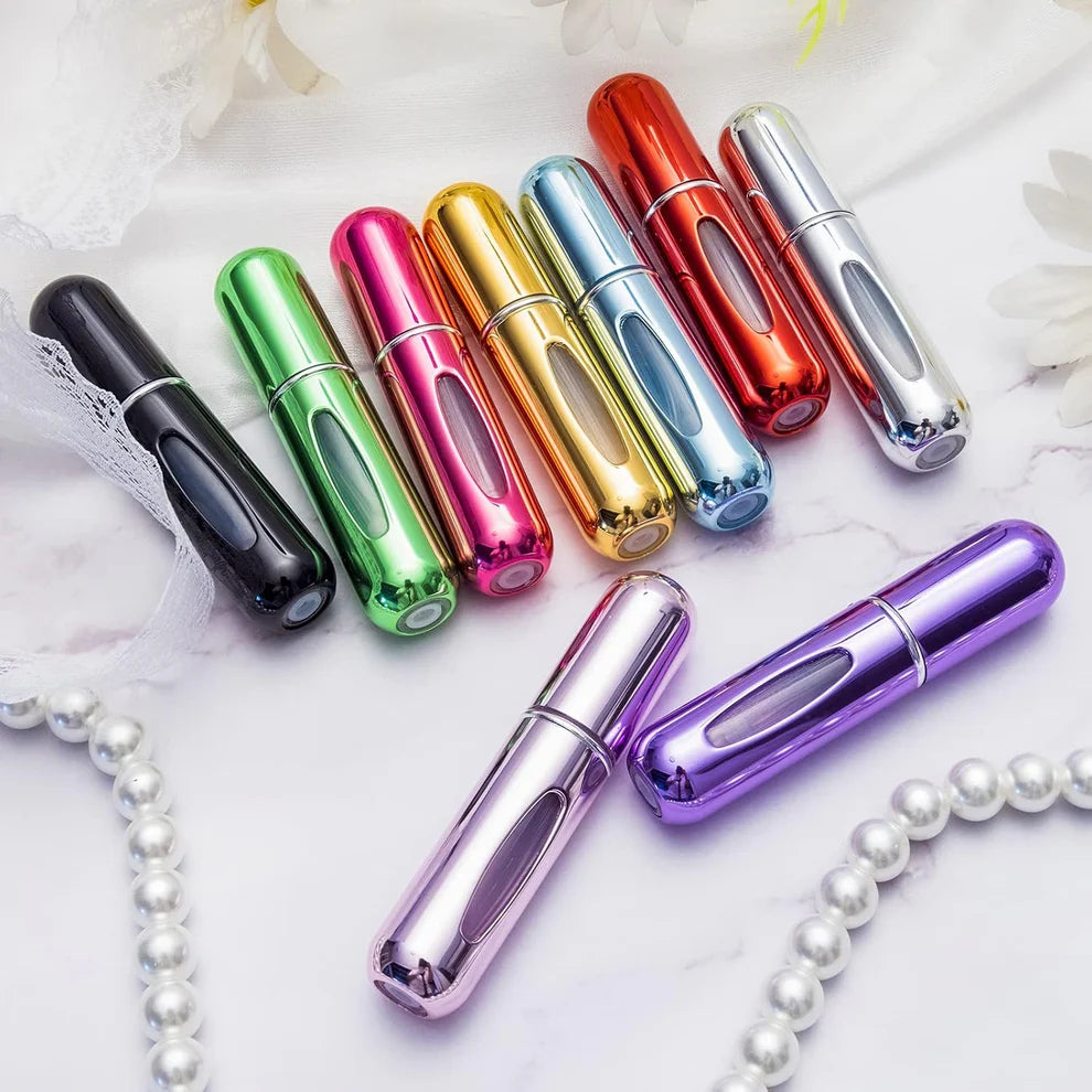 5ml perfume bottle, portable spray bottle, press the bottom to fill the perfume