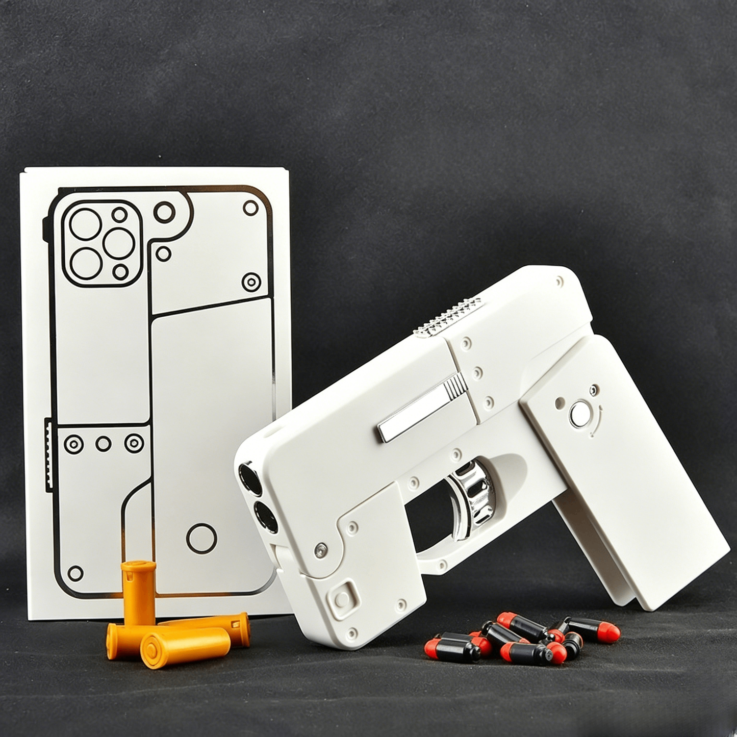 π±π« Foldable Phone Toy Gun β Big Fun In Pocket Size!