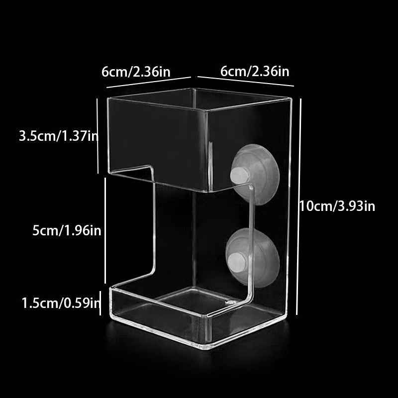 Self-Suspending Aquarium Feeder