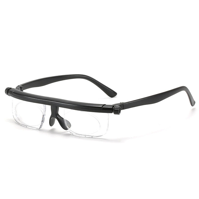 Adjustable Distance And Near Focus Glasses