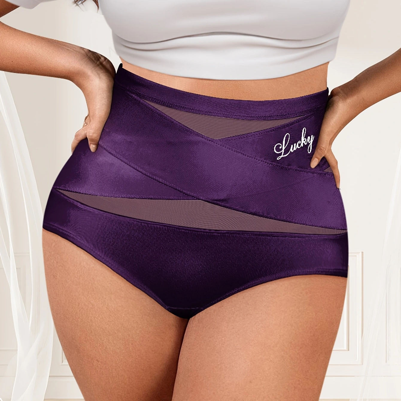 Women's High-Waisted Tummy Control Underwear