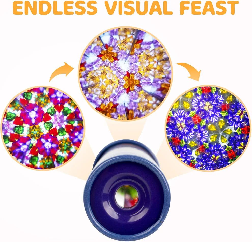 Magical Kaleidoscope Toy for Kids,Educational Visual Learning Fun