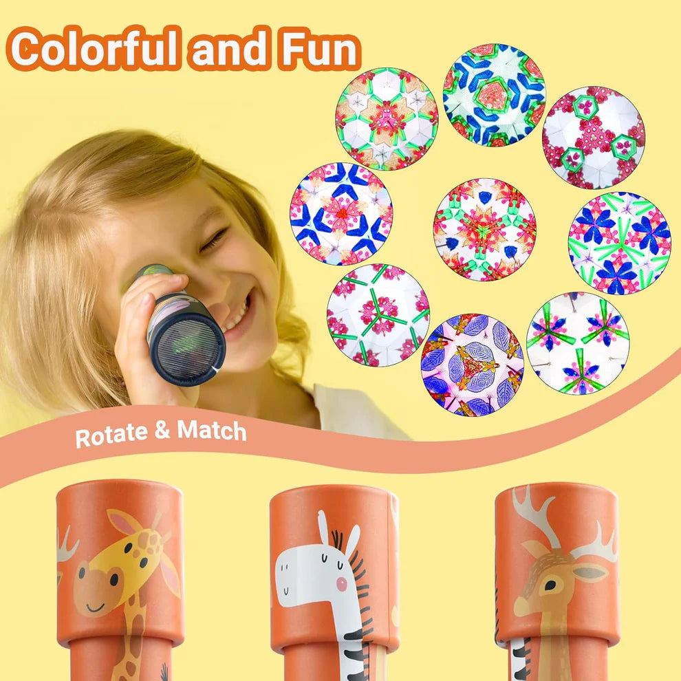 Magical Kaleidoscope Toy for Kids,Educational Visual Learning Fun