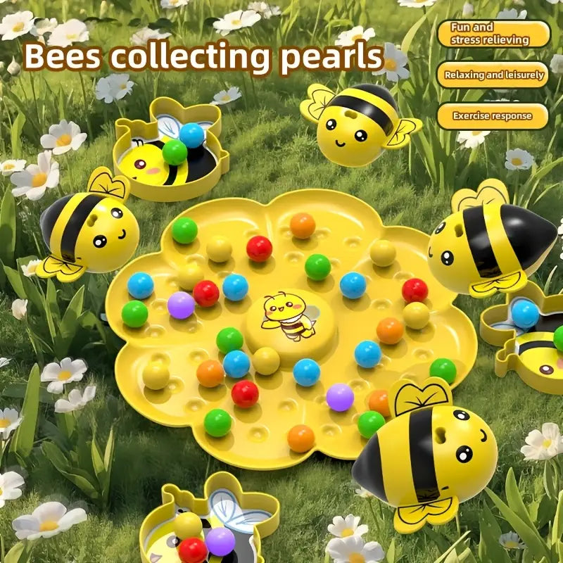 Little Bee Magnetic Bead Fishing Toy for Children