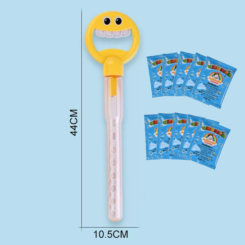 2025 Hot Sale 36 Hole Smiling Face Bubble Stick