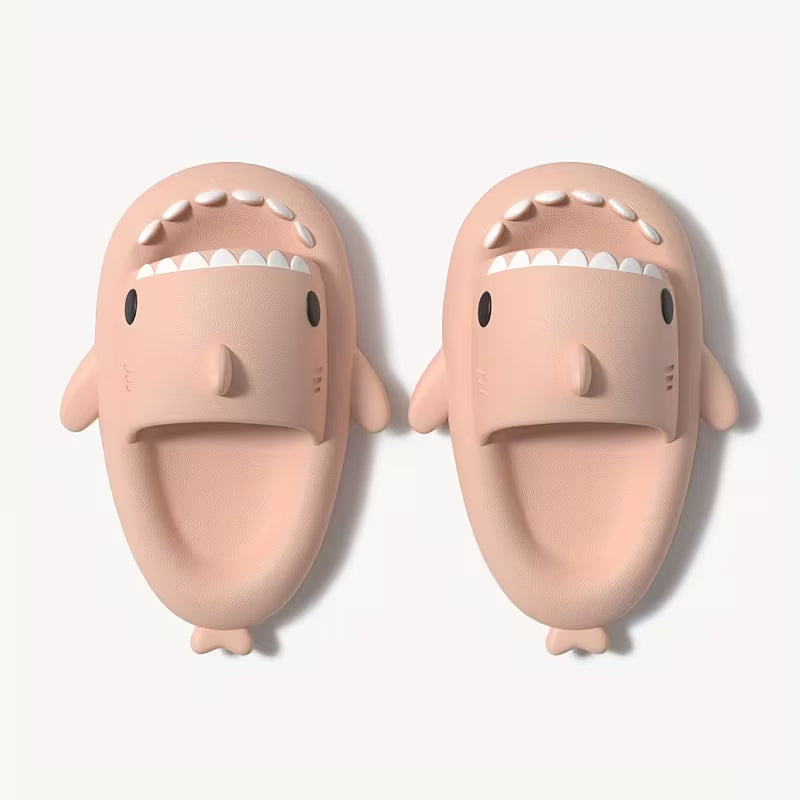 Fashionable Shark Slides - Comfortable, Non-Slip