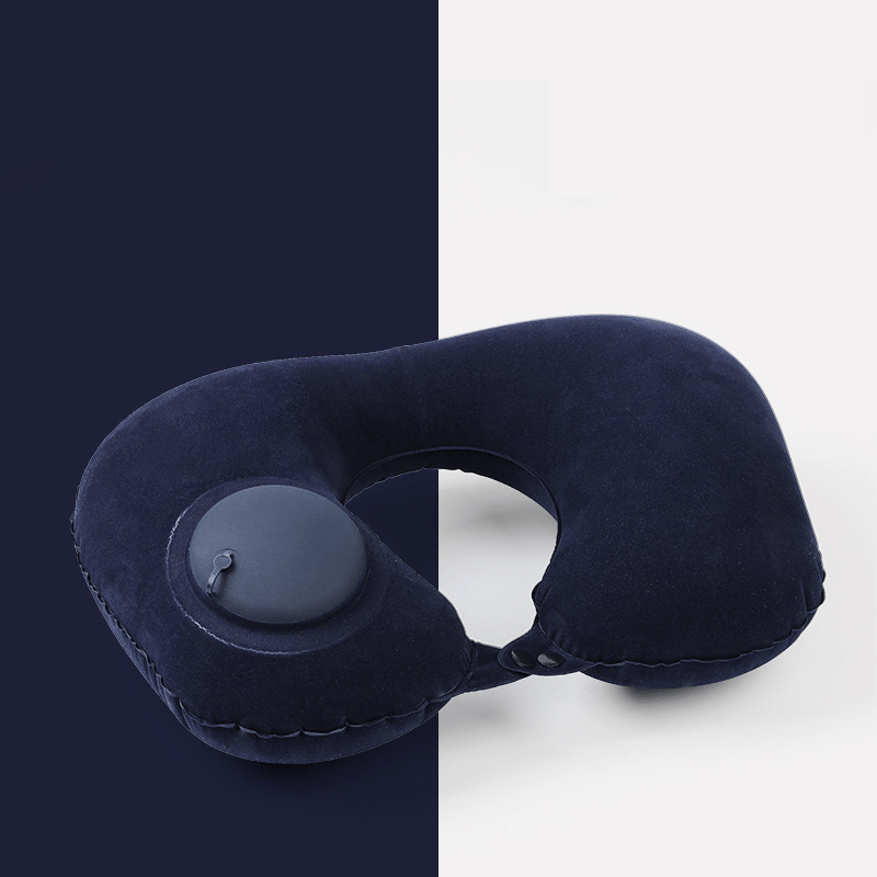 Press Type Inflatable U-shaped Pillow