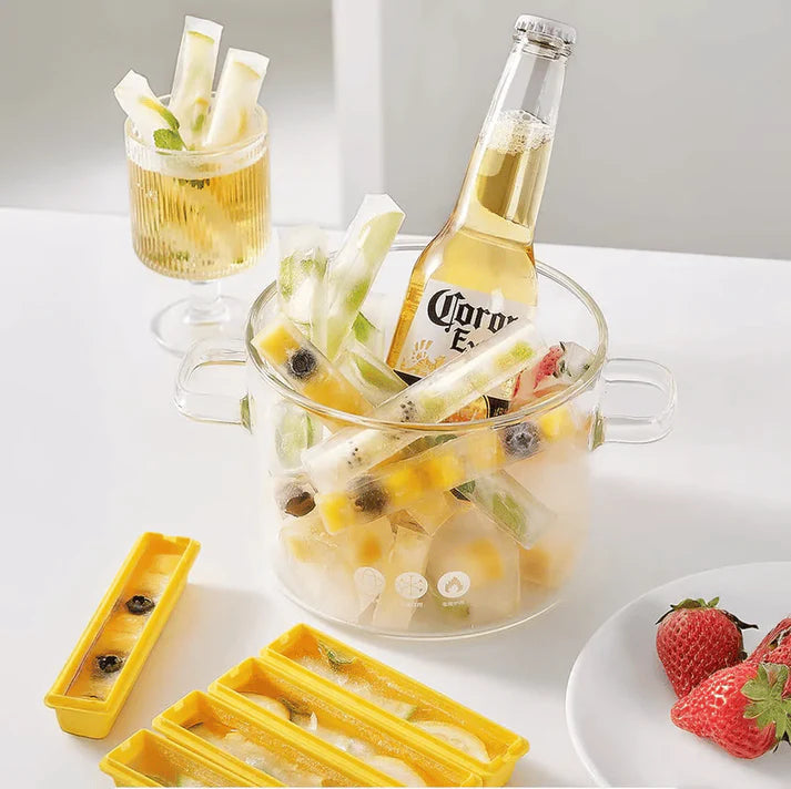 French Fry-Shaped Silicone Ice Stick Mold