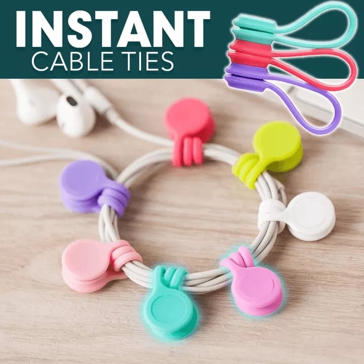 Silicone Magnetic Earphone Cable Winder