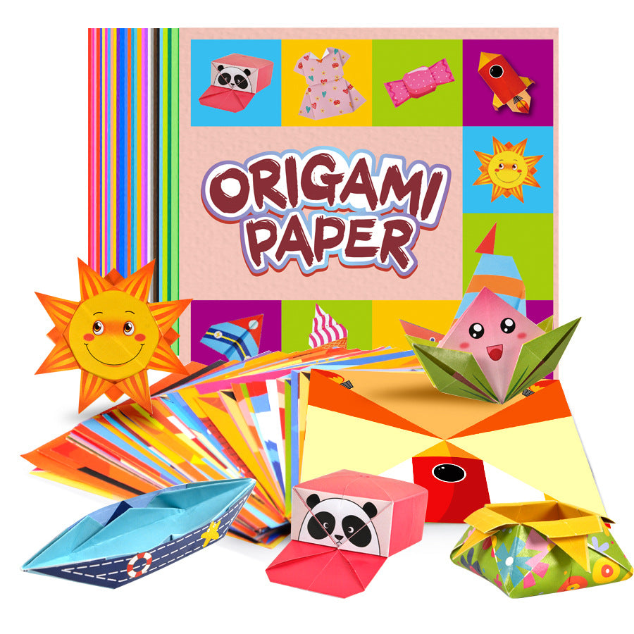 54pcs Creative Origami Kit Color Origami Puzzles