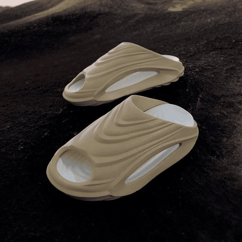 ইউনিসেক্স কুশনযুক্ত স্লিপার নন-স্লিপ থিক সোল বিচ স্যান্ডেল