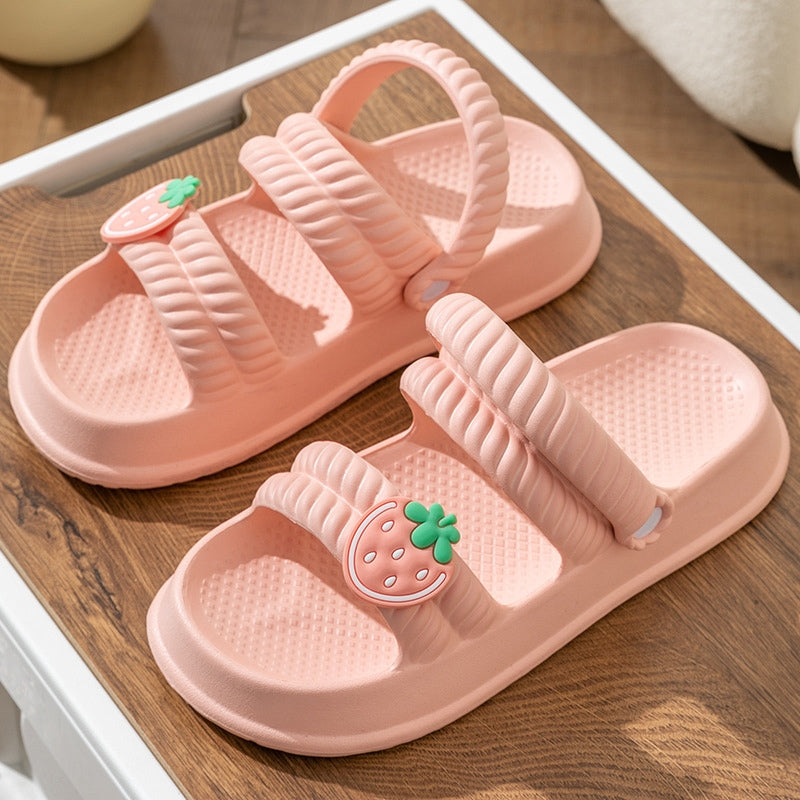 Women's Outdoor Slip-Resistant Thick Sole Slippers Sandals