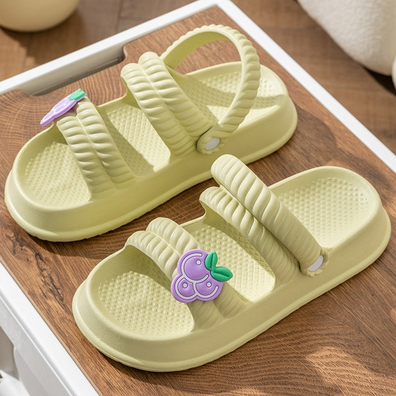 Women's Outdoor Slip-Resistant Thick Sole Slippers Sandals