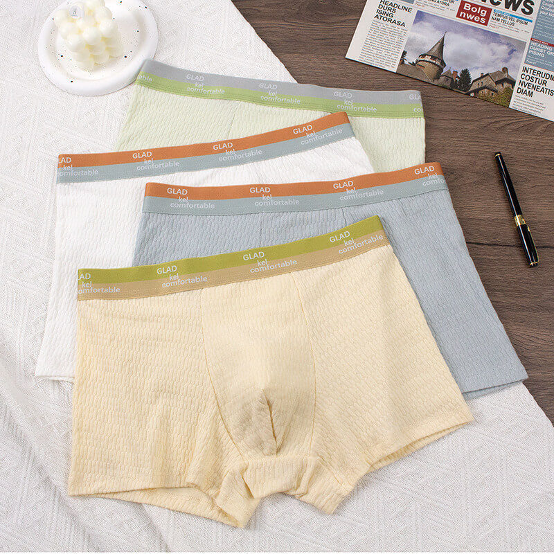 Men's High-end Bubble Underwear, Comfortable, Breathable And Antibacterial