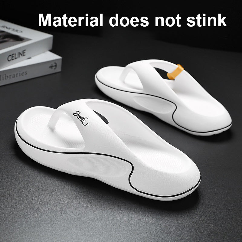 Men's Flip Flops Summer Outdoor Thick Soft Sole Cool Sandals