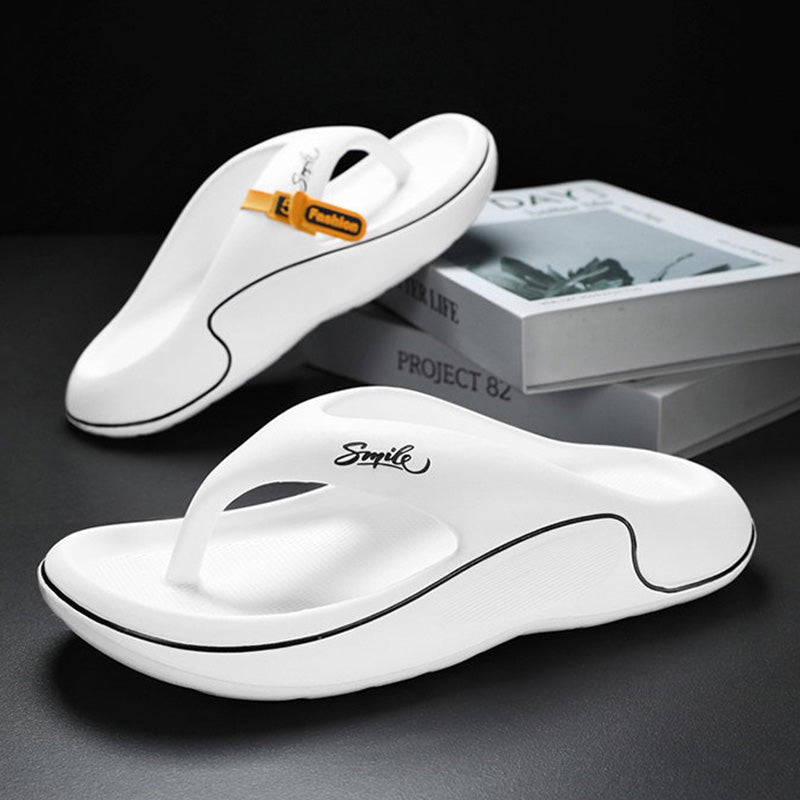Men's Flip Flops Summer Outdoor Thick Soft Sole Cool Sandals