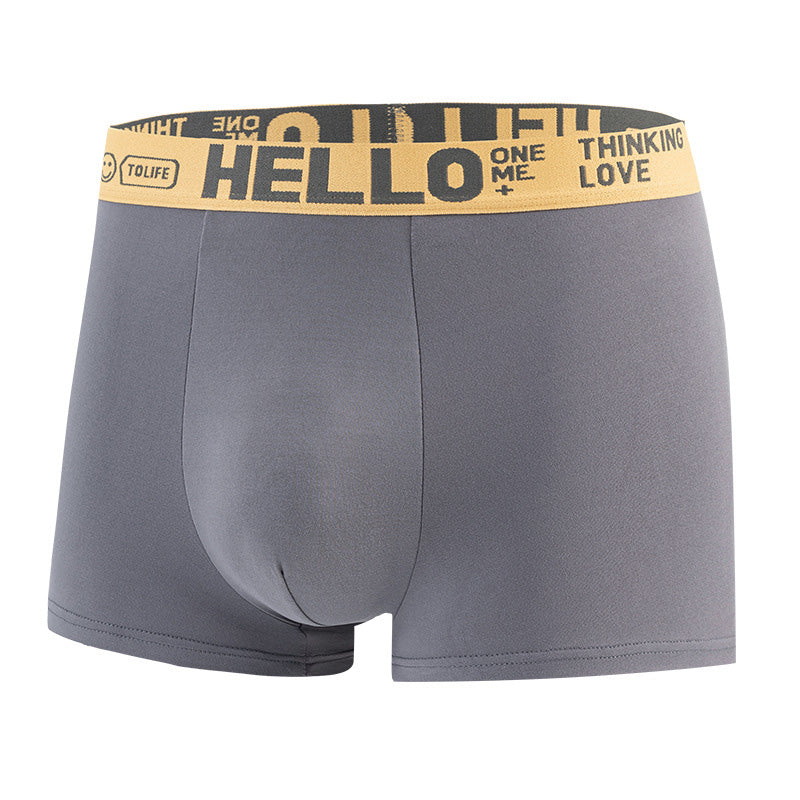Men's Plus Size Boxer Briefs – Soft & Breathable Sports Underwear