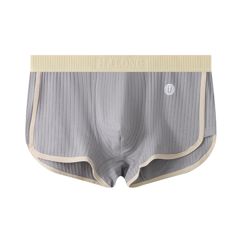 Slim Fit Men’s Breathable Boxer Briefs – Mid-Rise, Multi-Color
