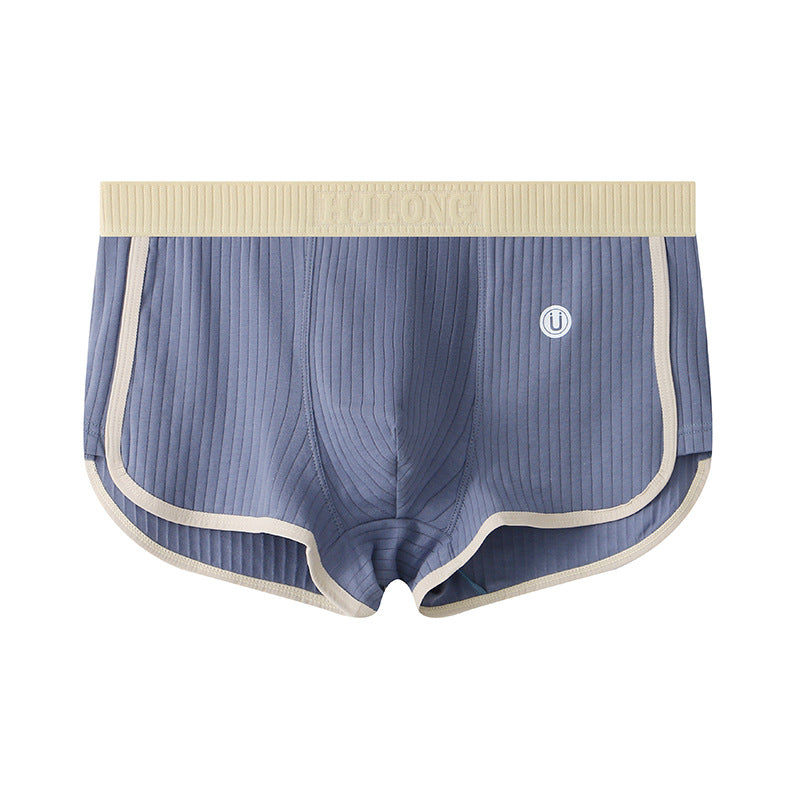 Slim Fit Men’s Breathable Boxer Briefs – Mid-Rise, Multi-Color