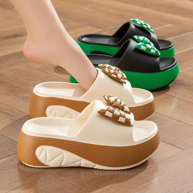 Women’s Summer Platform Slides – Non-Slip, Soft Sole, Stylish Sandals
