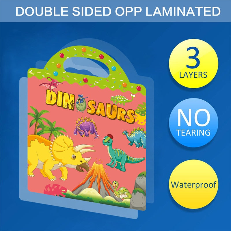 Early Learning Focus Development Sticker Book for Kids